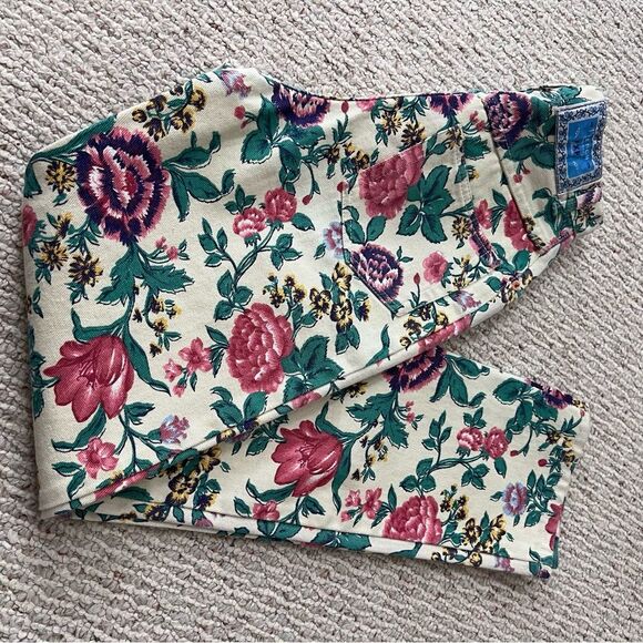 Vintage French Country EXP Floral Jeans - Picture 11 of 11